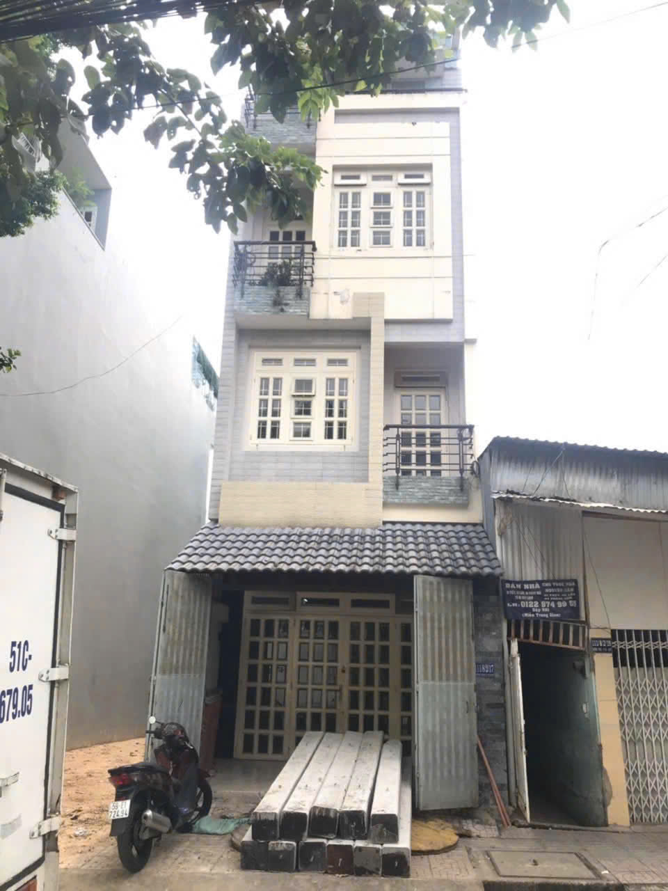 Chống lún nhà - Xử lý nghiêng